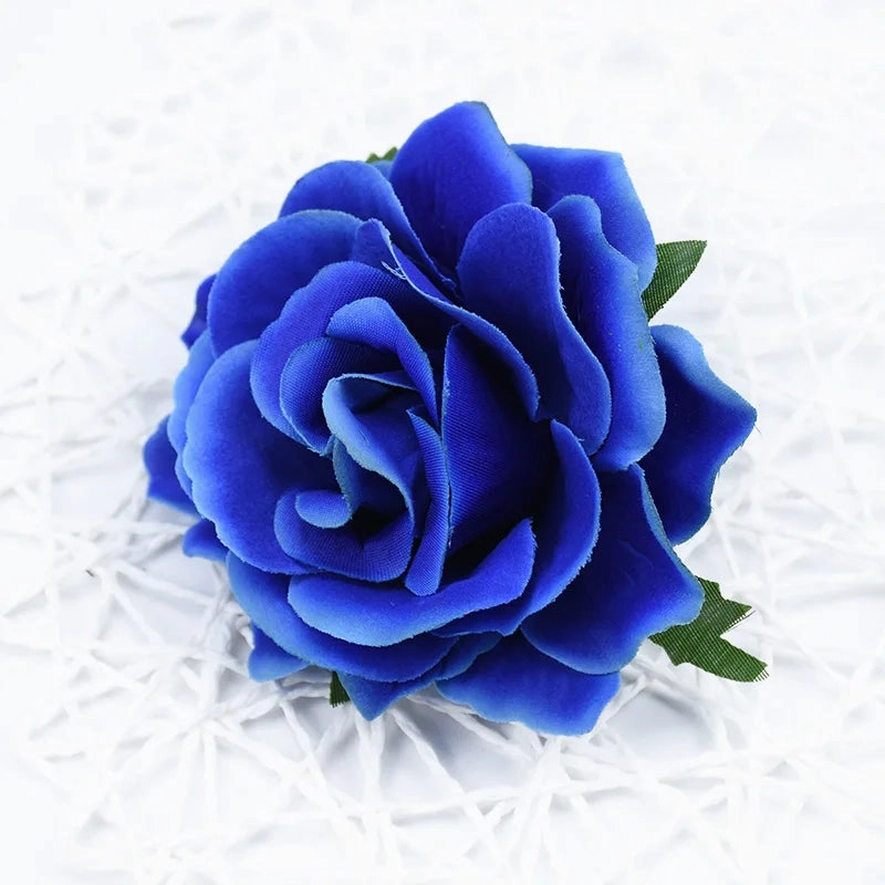 10CM High Quality Silk Roses for Wedding Home Decor