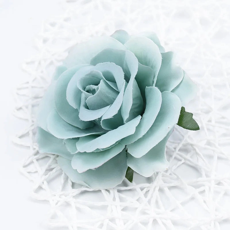 10CM High Quality Silk Roses for Wedding Home Decor