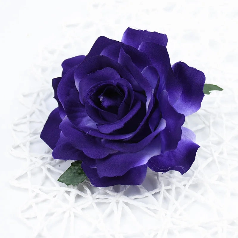 10CM High Quality Silk Roses for Wedding Home Decor