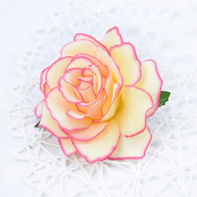 10CM High Quality Silk Roses for Wedding Home Decor