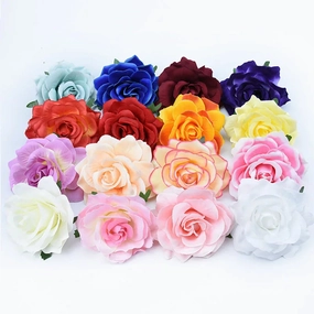 10CM High Quality Silk Roses for Wedding Home Decor