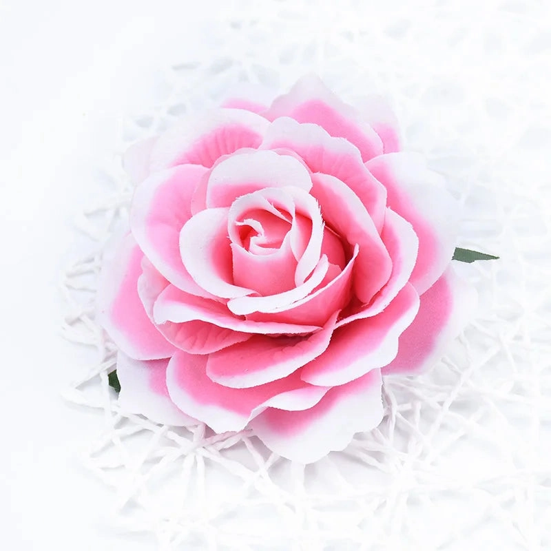 10CM High Quality Silk Roses for Wedding Home Decor