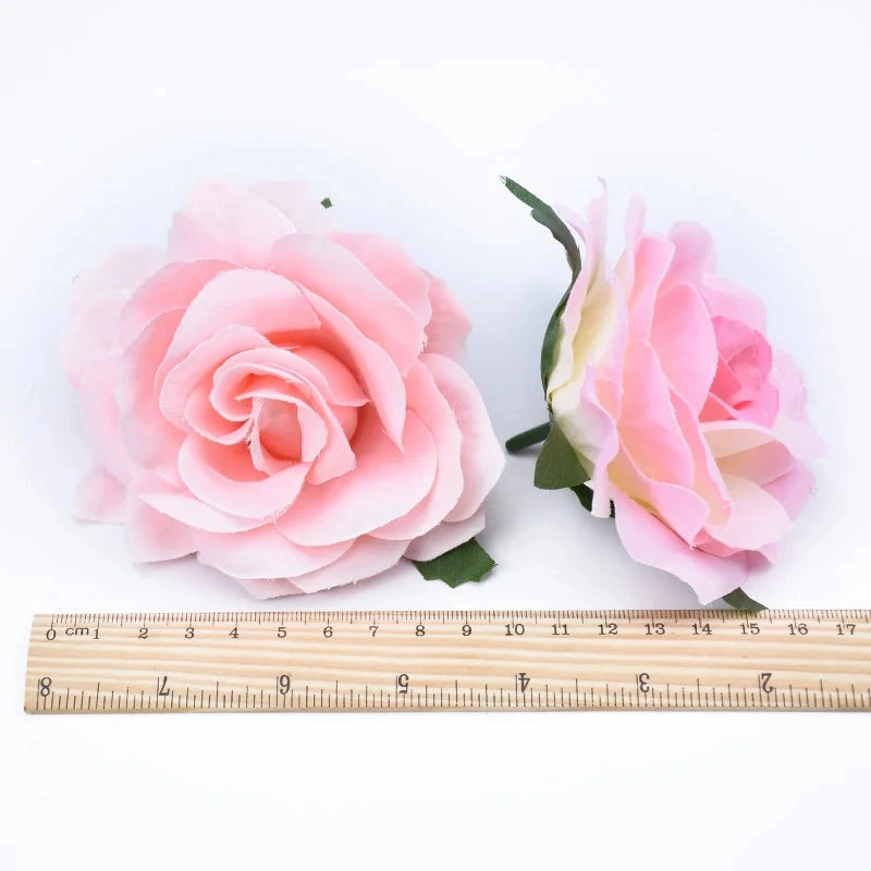 10CM High Quality Silk Roses for Wedding Home Decor