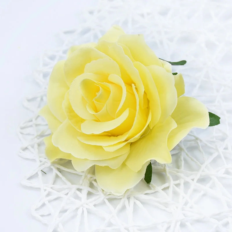 10CM High Quality Silk Roses for Wedding Home Decor