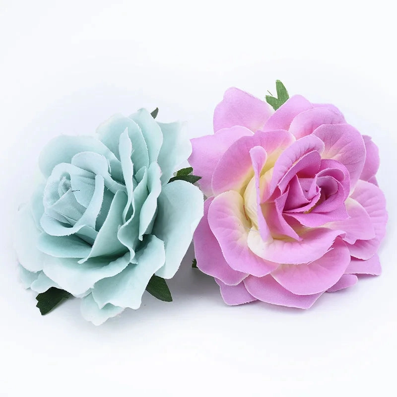 10CM High Quality Silk Roses for Wedding Home Decor