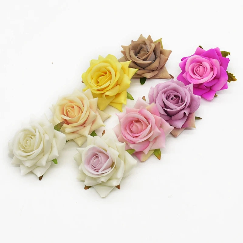 10Pcs Silk Roses Bridal Accessories Clearance for Weddings