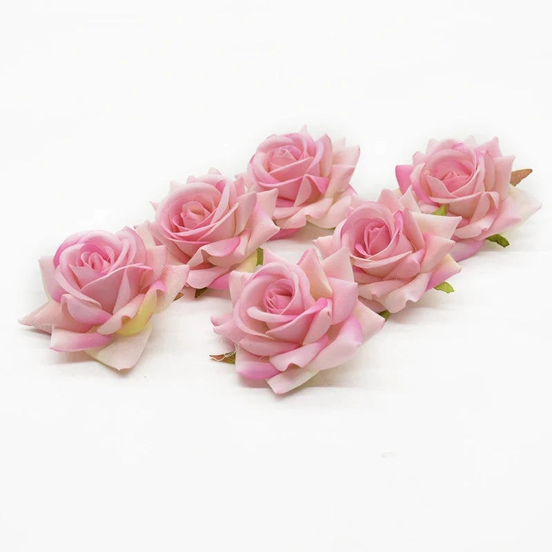 10Pcs Silk Roses Bridal Accessories Clearance for Weddings