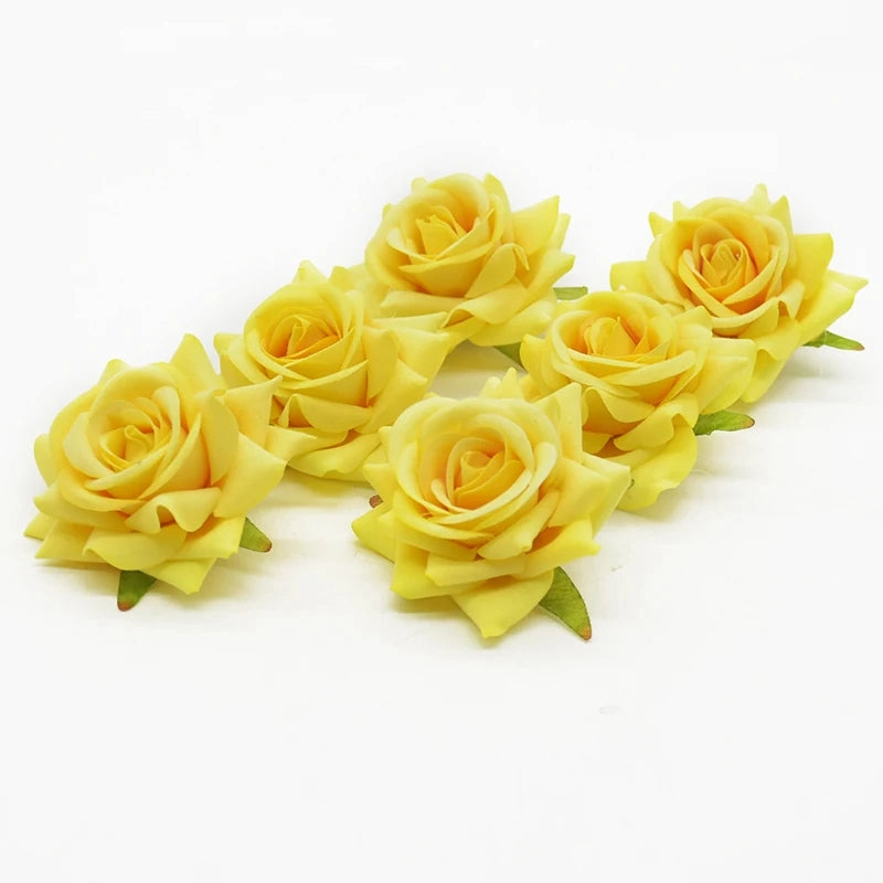 10Pcs Silk Roses Bridal Accessories Clearance for Weddings
