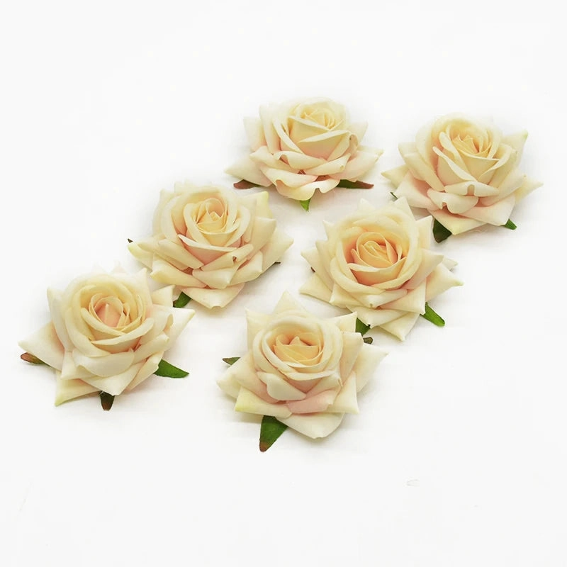 10Pcs Silk Roses Bridal Accessories Clearance for Weddings