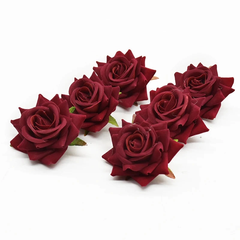 10Pcs Silk Roses Bridal Accessories Clearance for Weddings