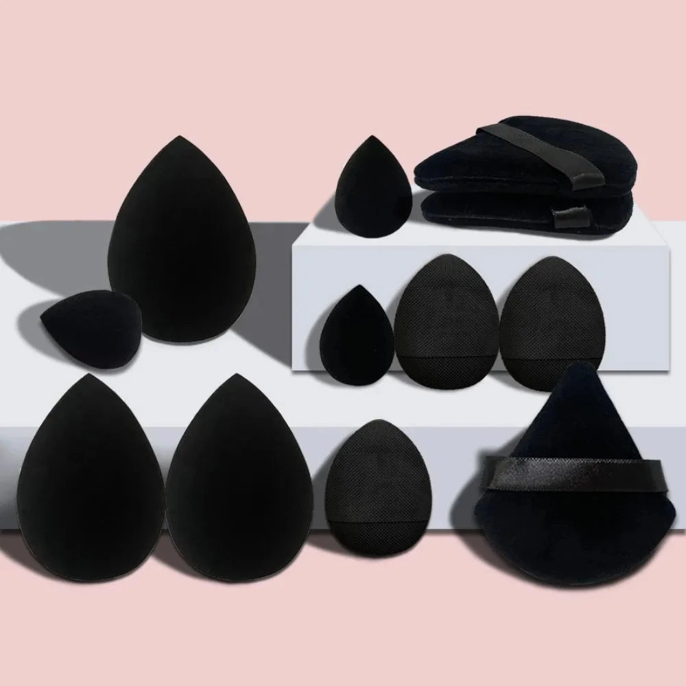 12pcs Makeup Sponge Blender Beauty Egg Soft Puff Tools