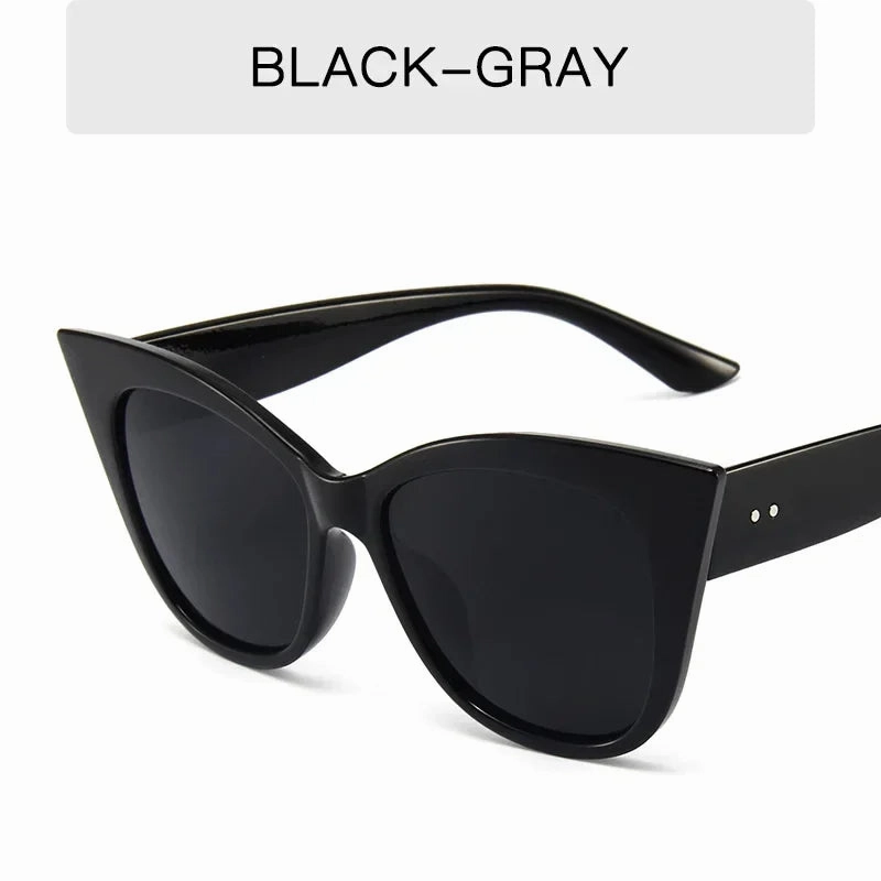 1pcs New Cat Eye Sunglasses Woman Fashion Retro UV400 Shades