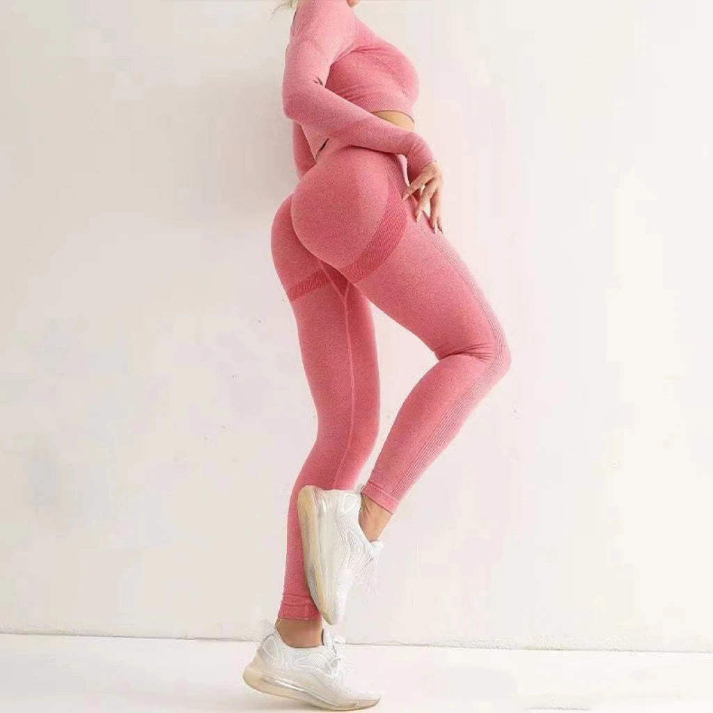 1pcs Women Fitness Yoga Pant Seamless High Waist Quick Dry Legging