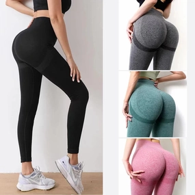 1pcs Women Fitness Yoga Pant Seamless High Waist Quick Dry Legging