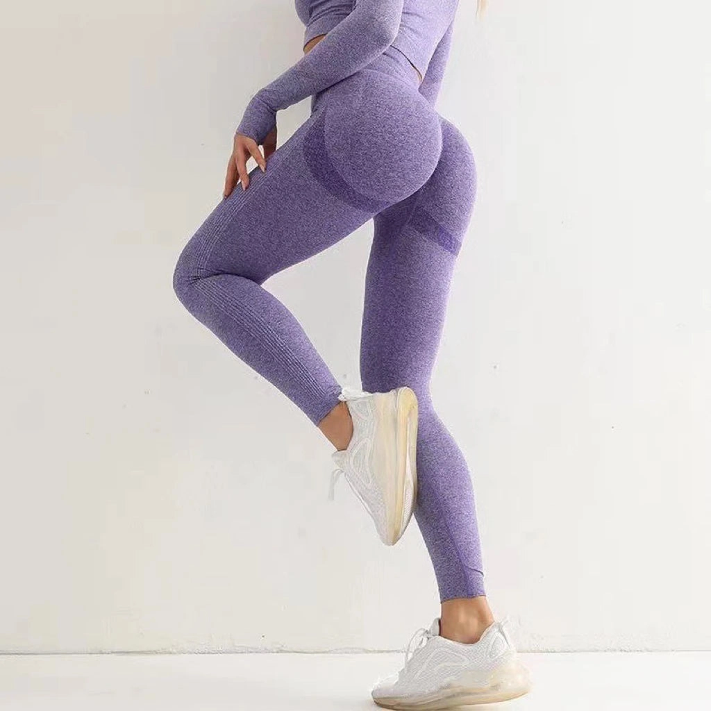 1pcs Women Fitness Yoga Pant Seamless High Waist Quick Dry Legging