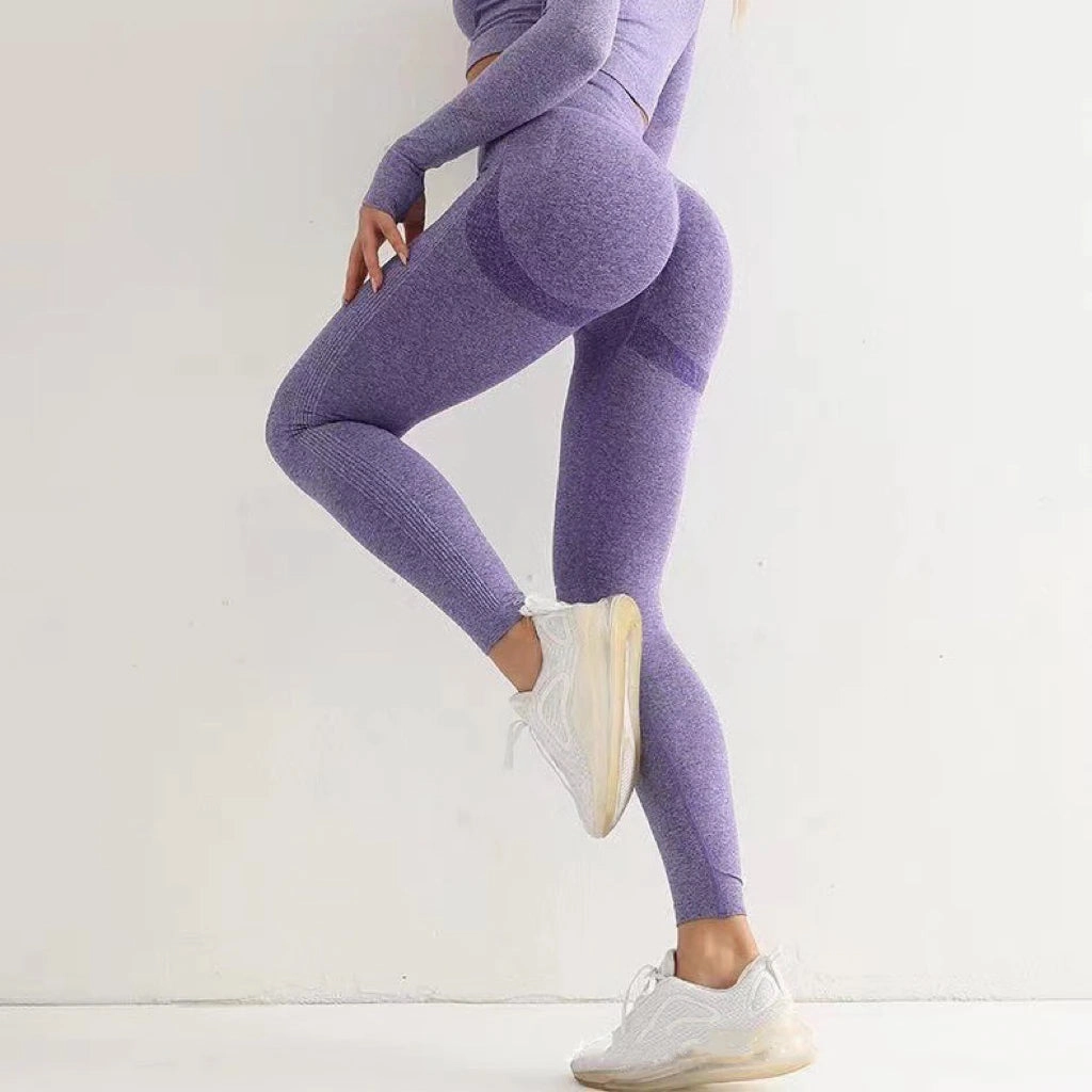 1pcs Women Fitness Yoga Pant Seamless Peach Hip Pant High Waist Elastic Hip Lifting Sweatpant Female Gym Sport Quick Dry legging