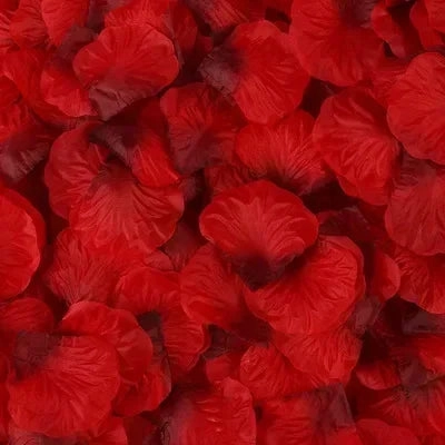 2000pc Artificial Fake Rose Petals For Romantic Wedding Decor