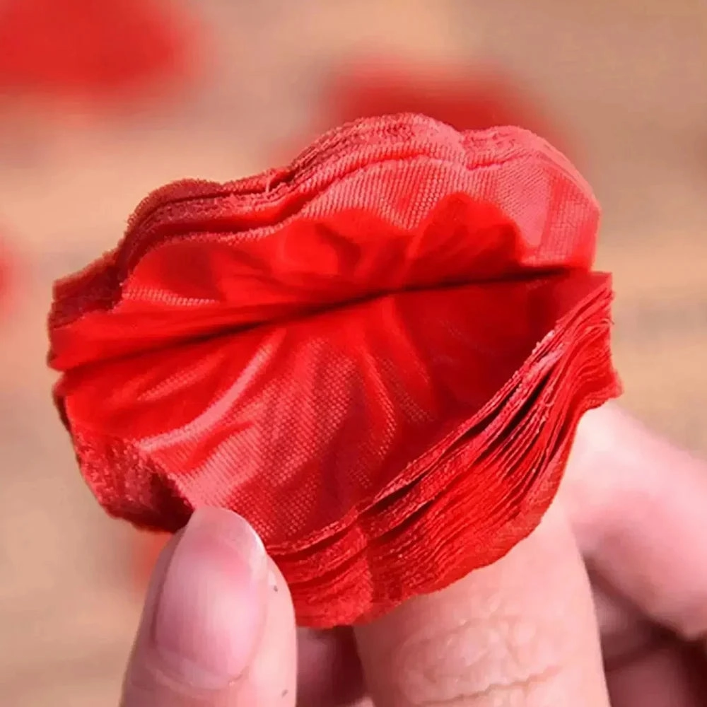 2000pc Artificial Fake Rose Petals For Romantic Wedding Decor