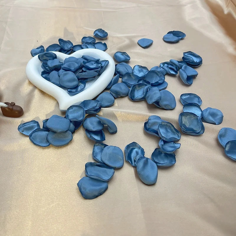 200/400pcs Petal Flowers Wedding Decoration Silk Rose Petals
