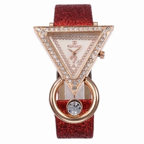 2020 Relogio Feminino Female Triangle Bling Diamond Watch