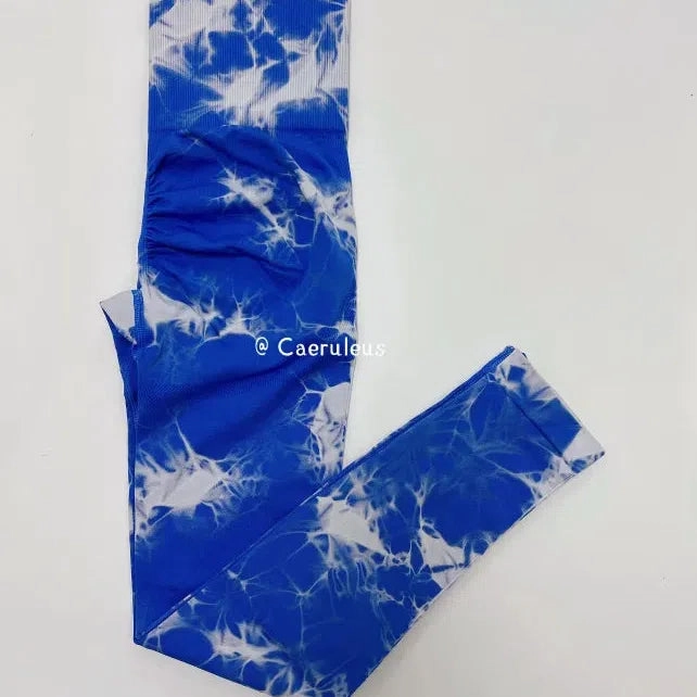 23 Colors Tie Dye Seamless Leggings Push Up Women Mallas