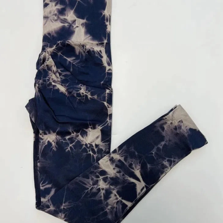 23 Colors Tie Dye Seamless Leggings Push Up Women Mallas