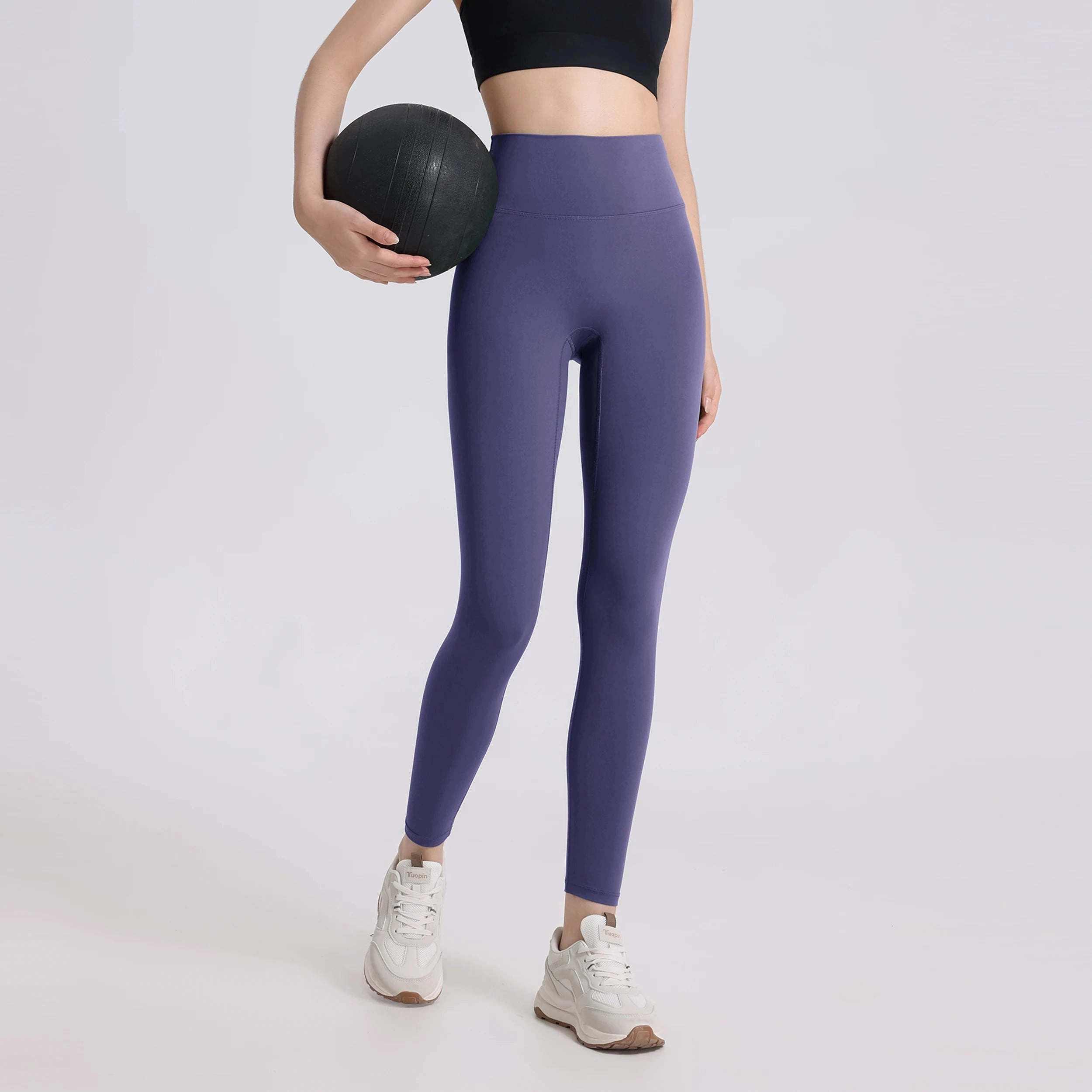 3.0 One-Piece Cutting Yoga Fitness Pants Soft Naked-Feel Legging