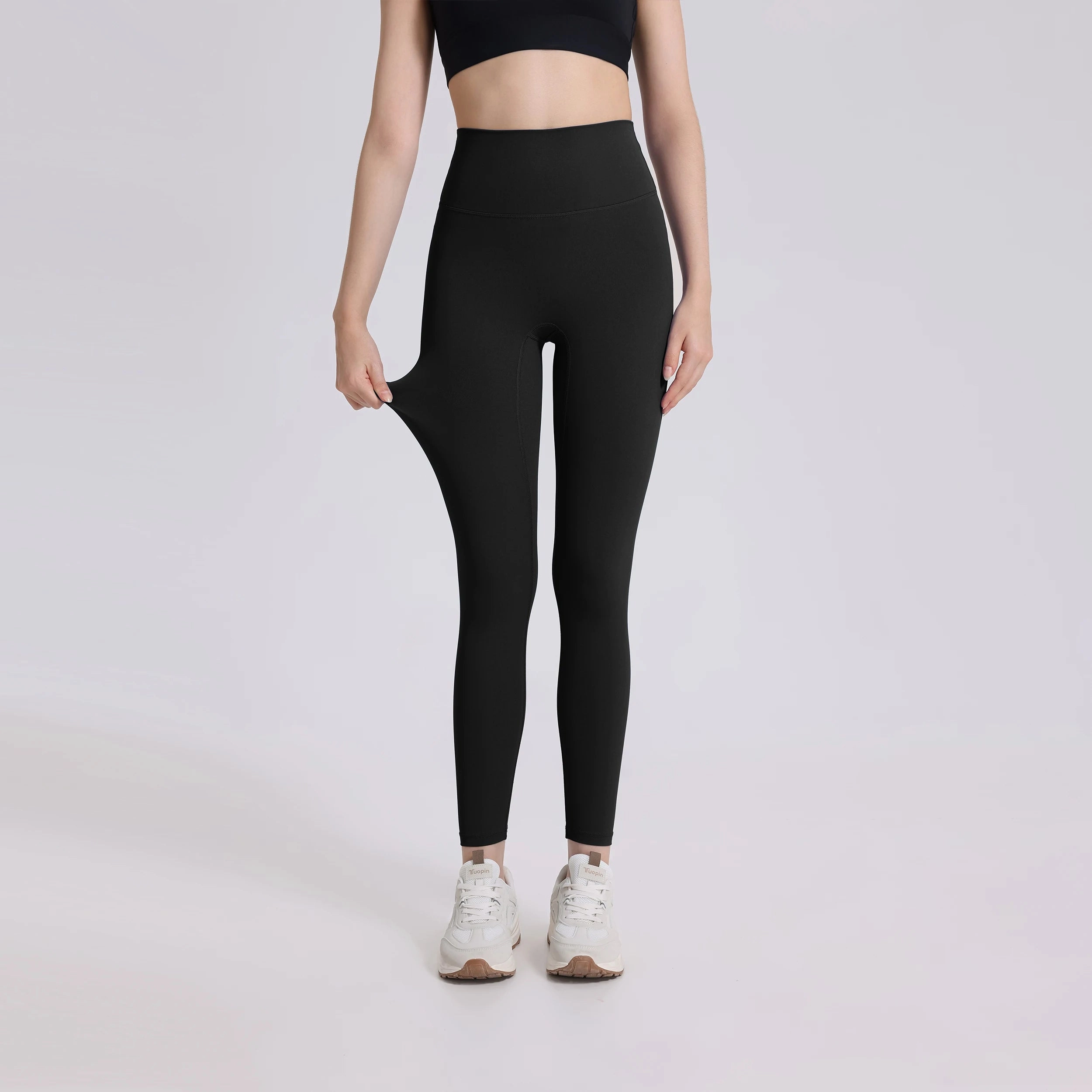 3.0 One-Piece Cutting Yoga Fitness Pants Soft Naked-Feel Legging