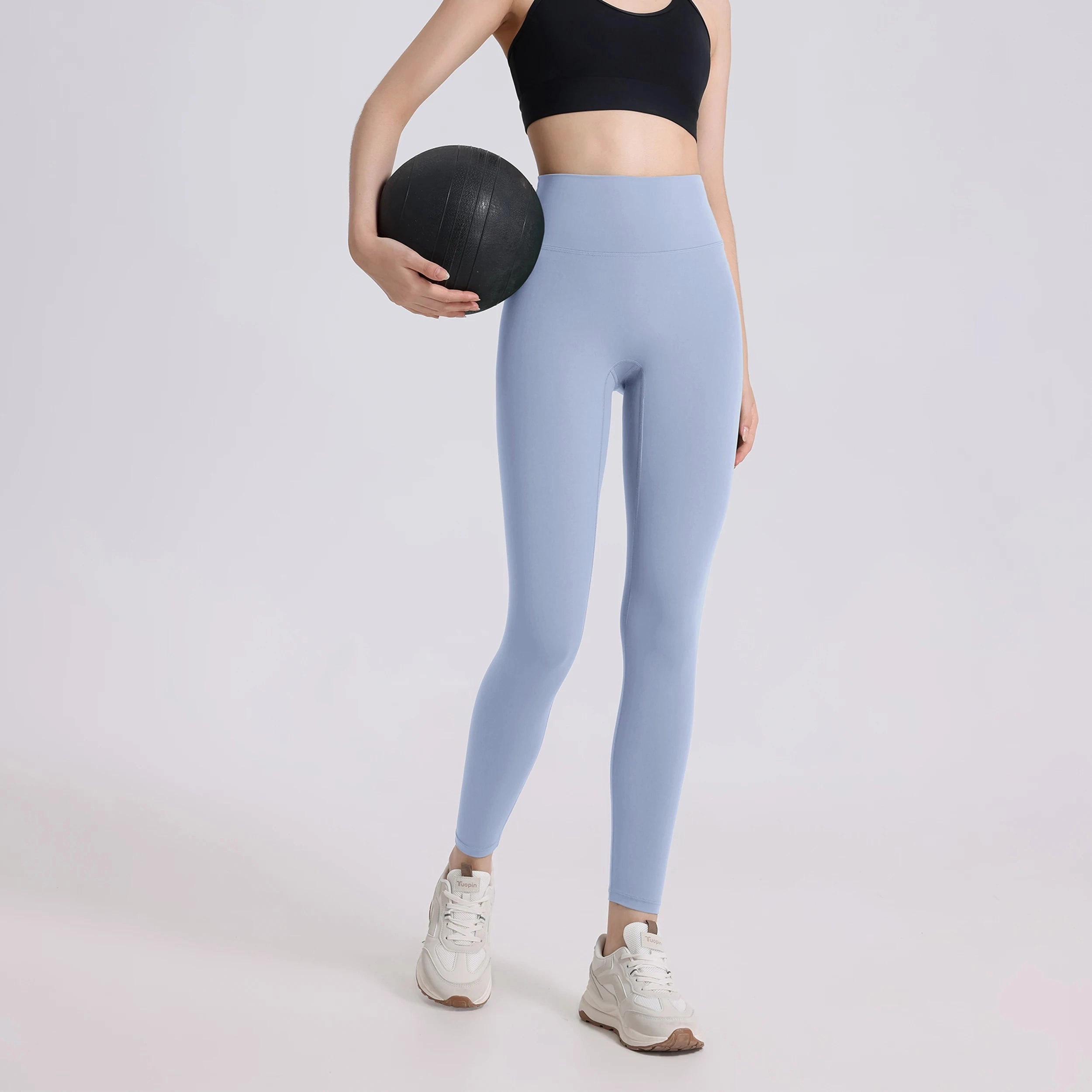 3.0 One-Piece Cutting Yoga Fitness Pants Soft Naked-Feel Legging