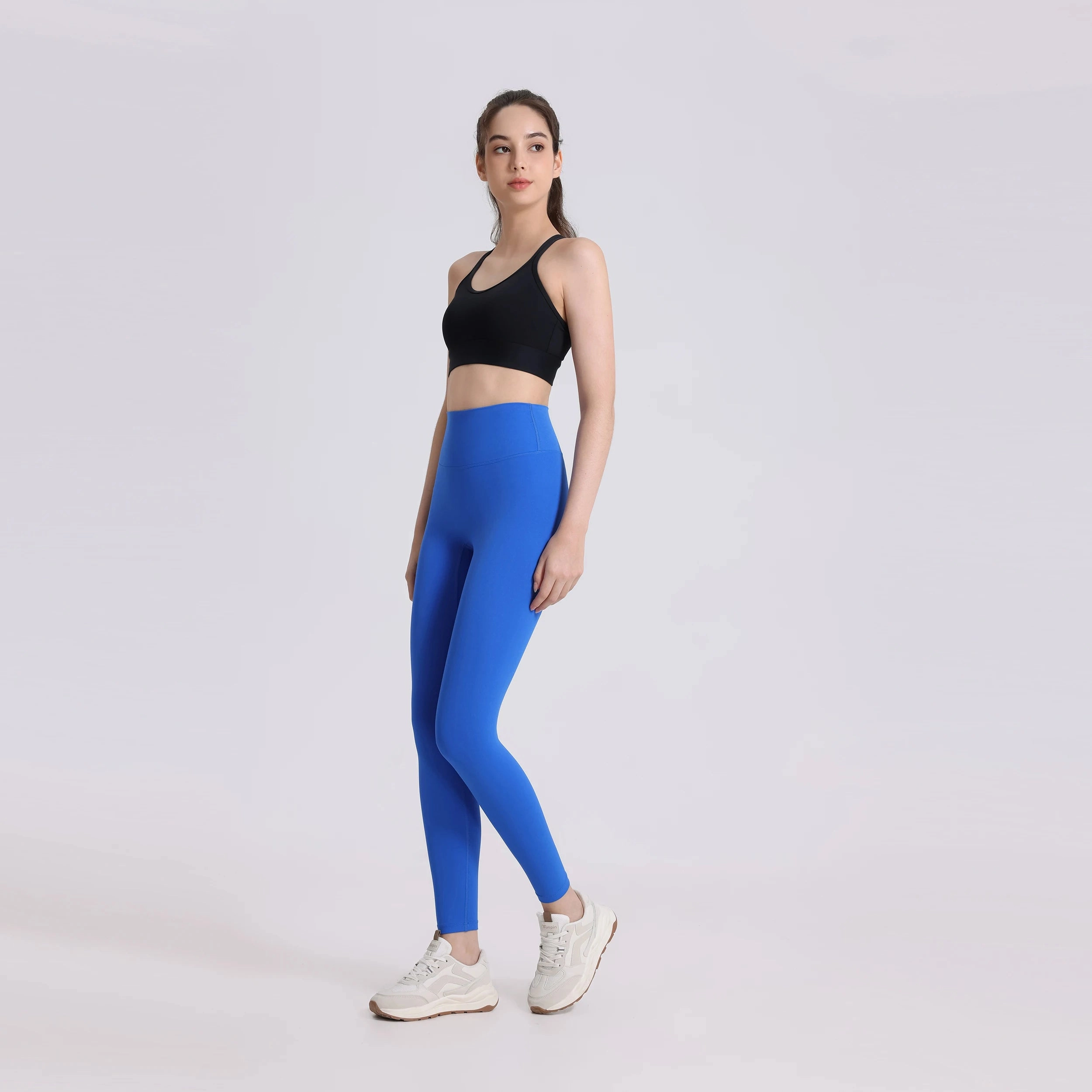3.0 One-Piece Cutting Yoga Fitness Pants Soft Naked-Feel Legging