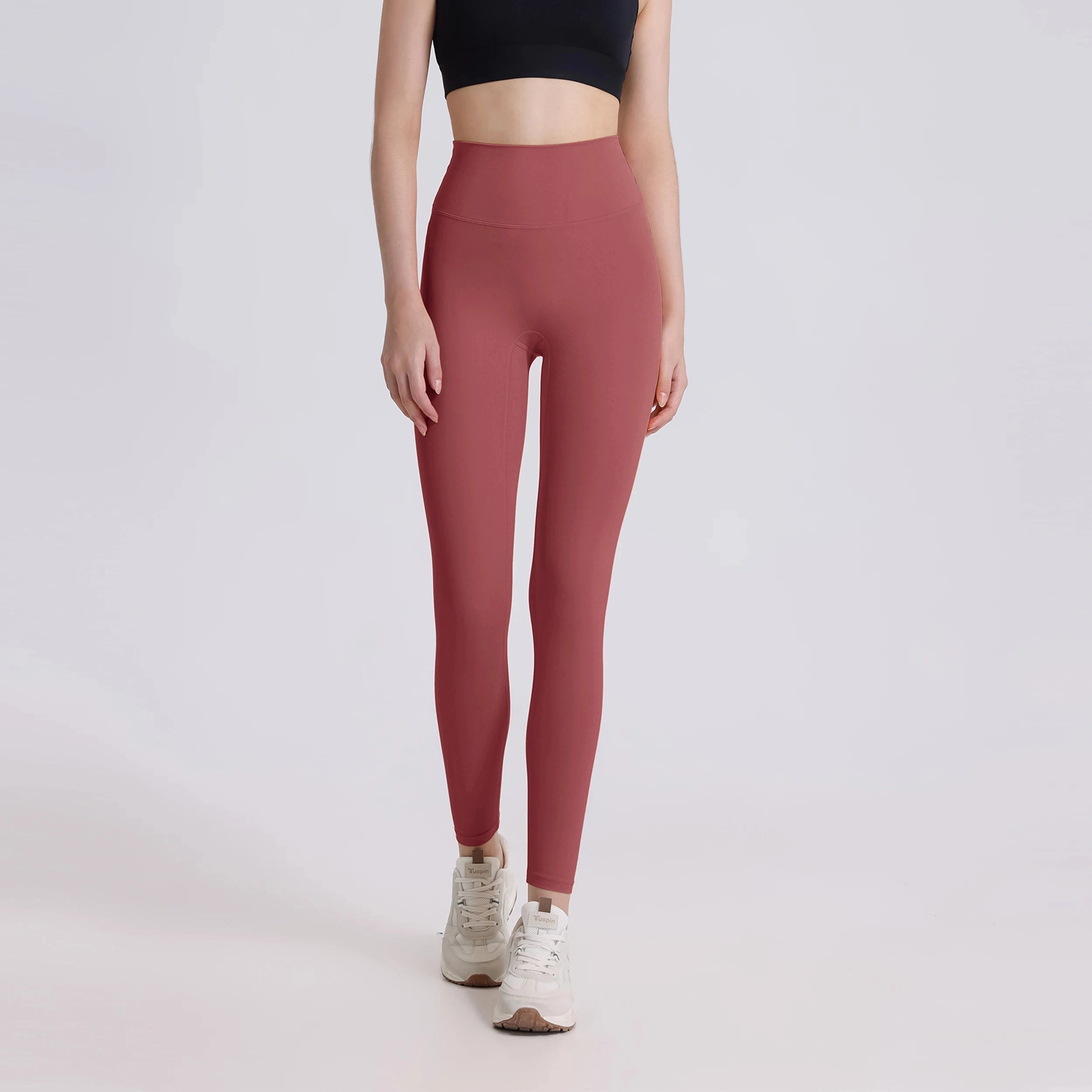 3.0 One-Piece Cutting Yoga Fitness Pants Soft Naked-Feel Legging