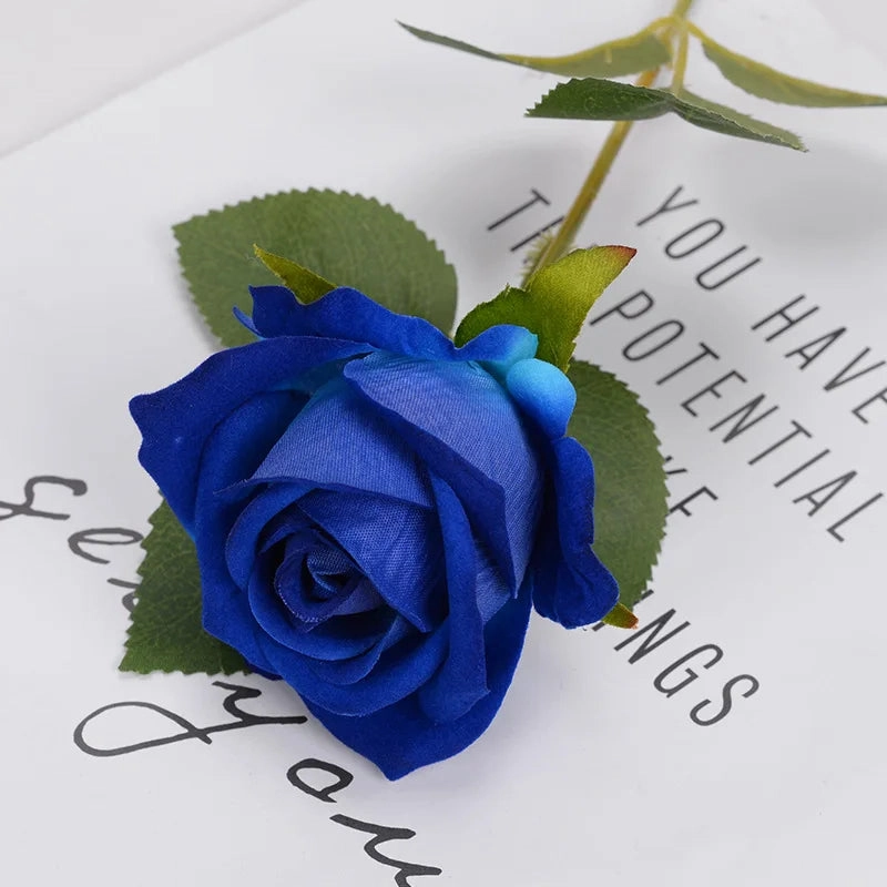 3/5/10/20pcs Roses Artificial Flowers for Home Wedding Decor