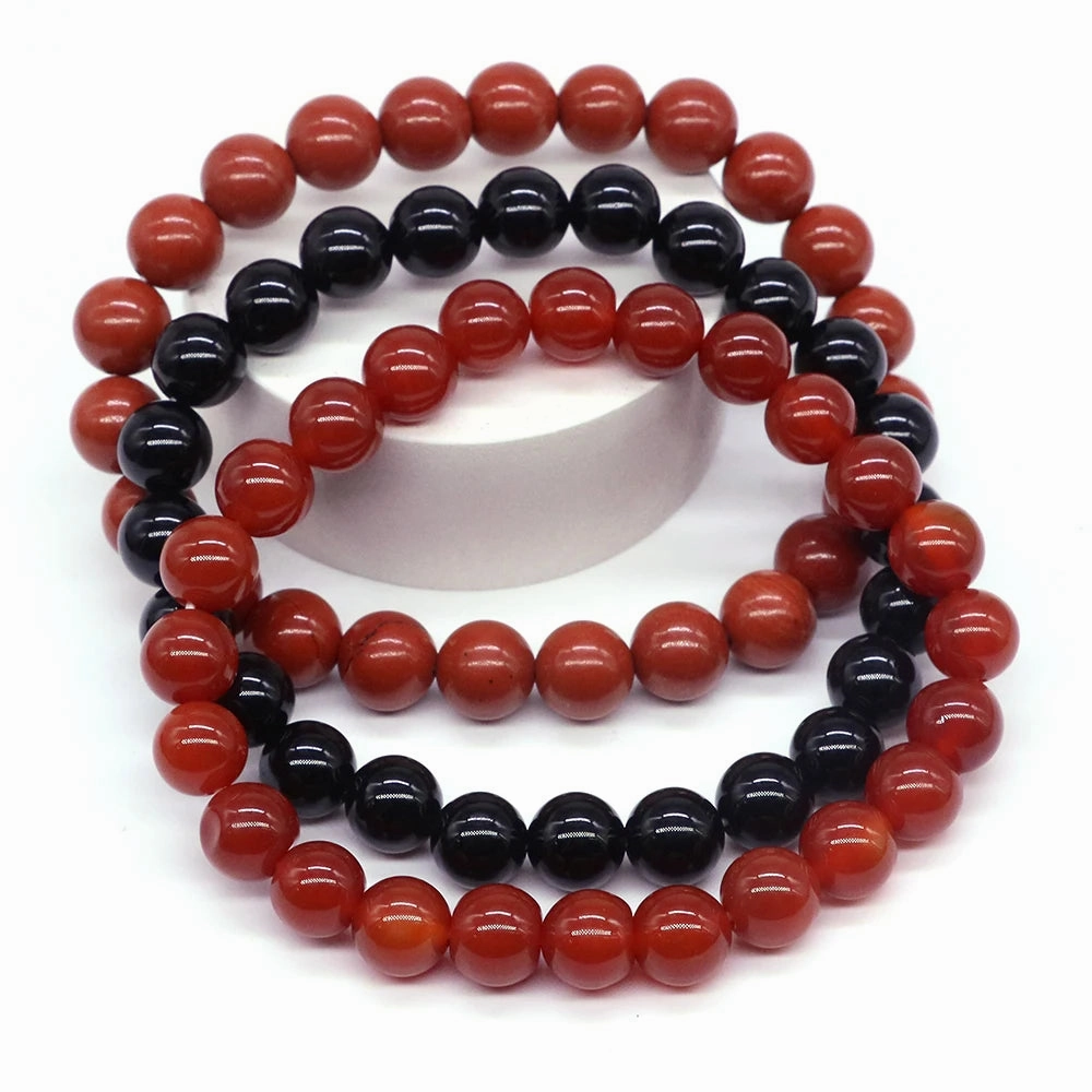 3pcs Set Couples Distance Bracelet Natural Stone Healing Jewelry