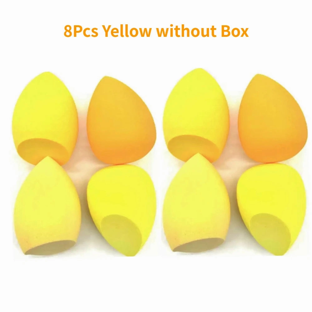 4/8pcs Makeup Sponge Blender Beauty Egg Soft Foundation Sponges