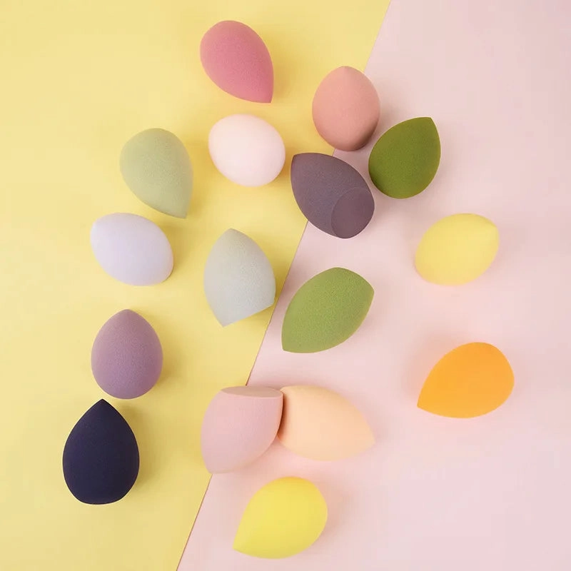 4Pcs Bag Fashion Makeup Blender Puff Beauty Tool Set