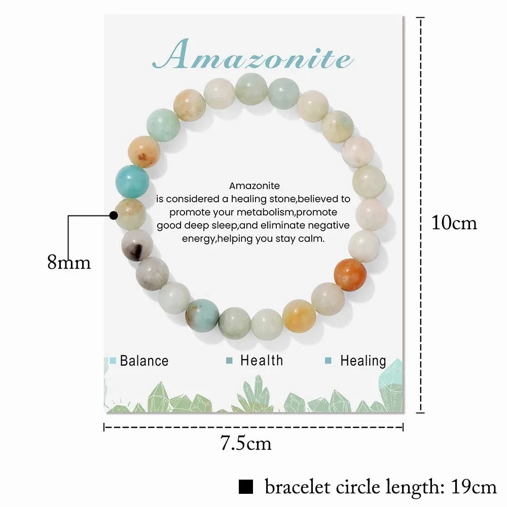 8mm Natural Carnelian Beaded Bracelets For Women Men Stylish Stretch Bangles With Blue Apatite Lapis Lazuli Tiger Eye