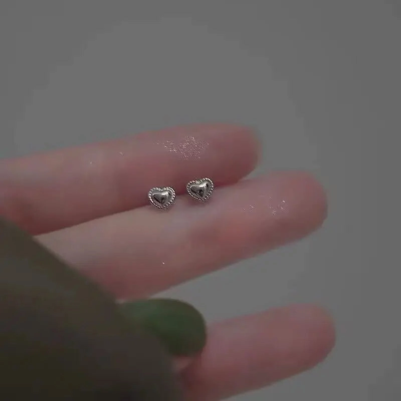 925 Silver Needle Zircon Leaf Star Butterfly Earrings