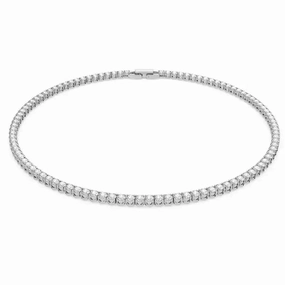 925 Sterling Silver Necklace Zircon Chain Charm Jewelry
