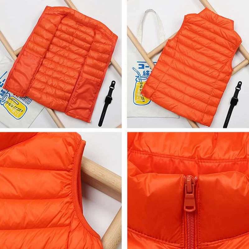 Autumn and Winter Down Vest Women's Ultra-light Warm Jacket