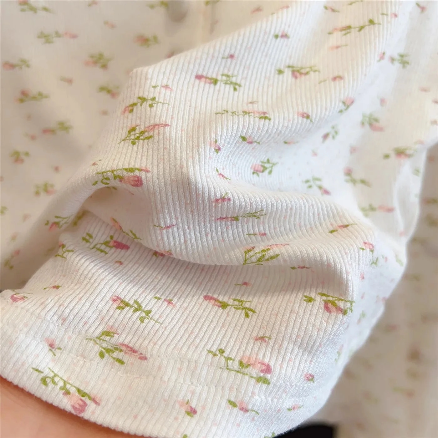 Autumn Women's Pajamas Sets Sleepwear 3 Piece Floral Pjs