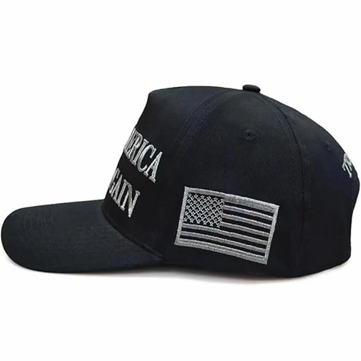 B0DBR711M8 Black Never Surrender Maga Hat Adjustable Baseball Cap