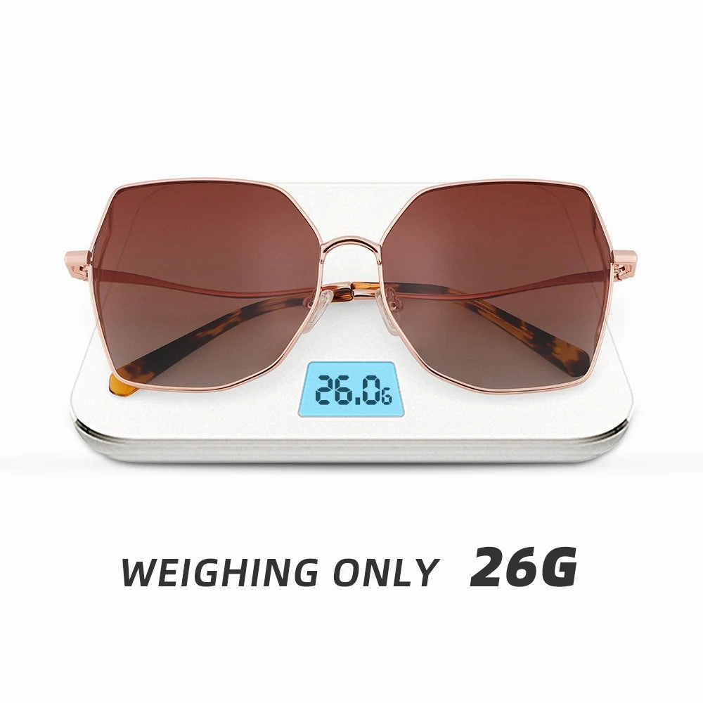 Big Square Polarized Sunglasses Womens Cat Eye UV400 Shades