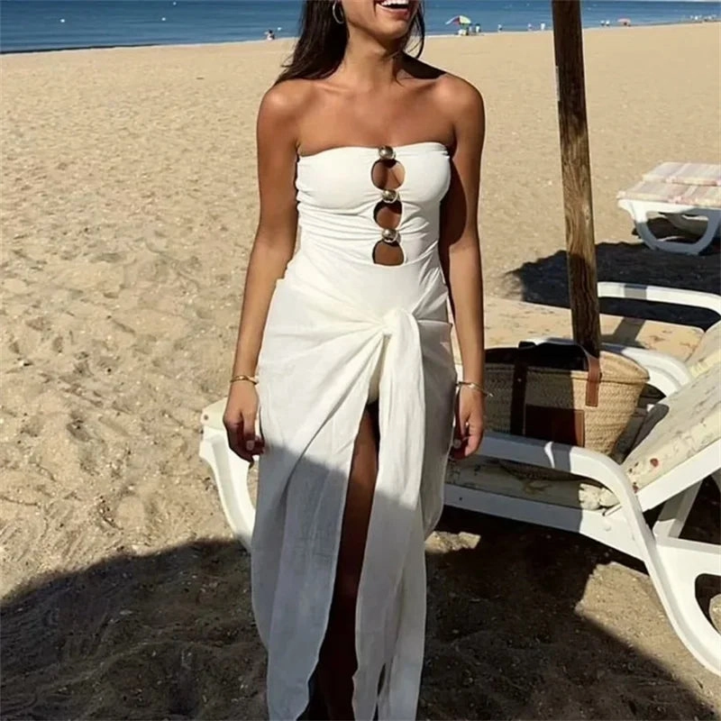 Black Sexy Tight Bodysuit Women Off Shoulder Sleeveless Lingerie for Summer Club Outfits