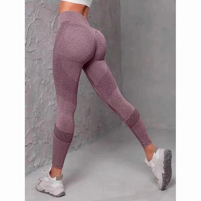 Breathable High-Waisted Yoga Leggings For Women Tummy Control Activewear