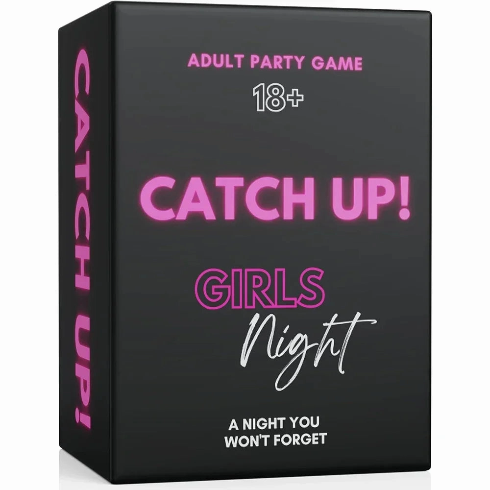 Catch Up Girls Night Card Game for Fun Conversation Starters