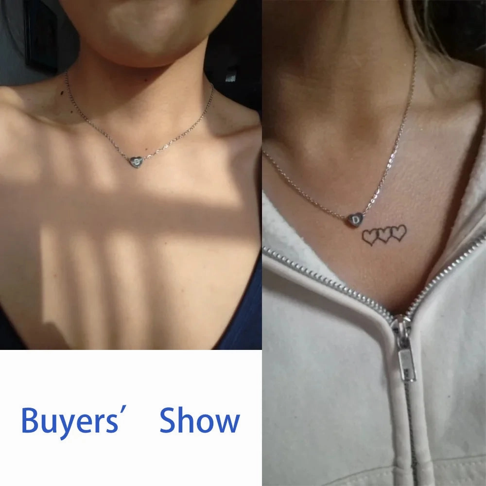 Cazador Stainless Steel Heart Pendant Necklace for Women