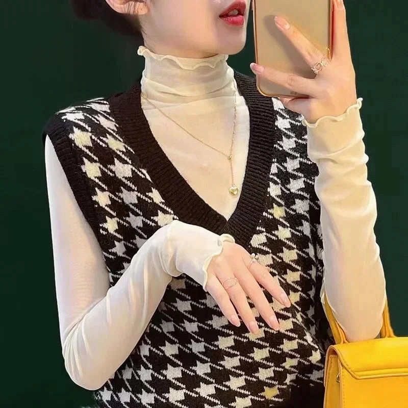 Chic See-Through Long Sleeve T-Shirt for Women - Lightweight Transparent Blouse in Pink & Green, Perfect for Layering and Stylish Casual Looks