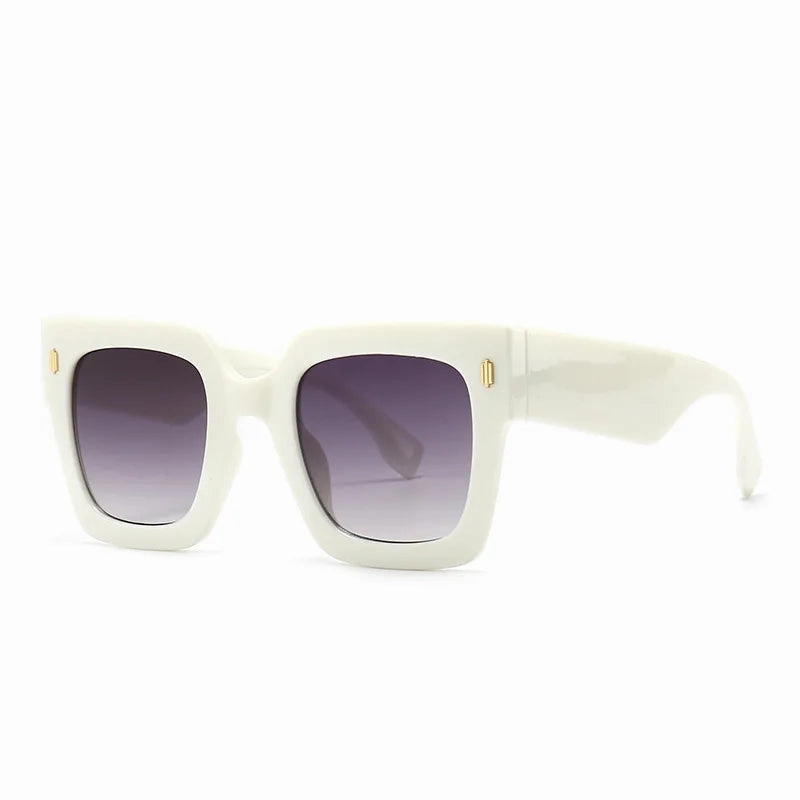 Classic Luxury Big Frame Square Sunglasses UV400 Fashion Shades