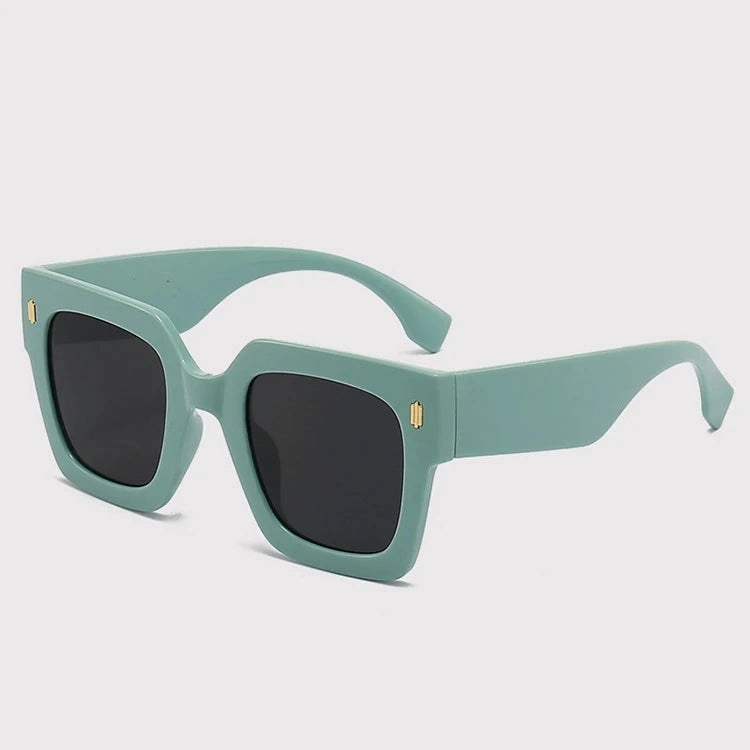 Classic Luxury Big Frame Square Sunglasses UV400 Fashion Shades