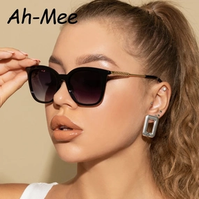 Classic Square Sunglasses Women Men Retro Fashion Shades